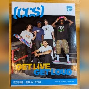 Vintage CCS 2012 Summer Skateboard Magazine